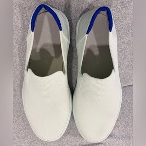 Rothy's Slip On Sneakers Aquamarine Like New